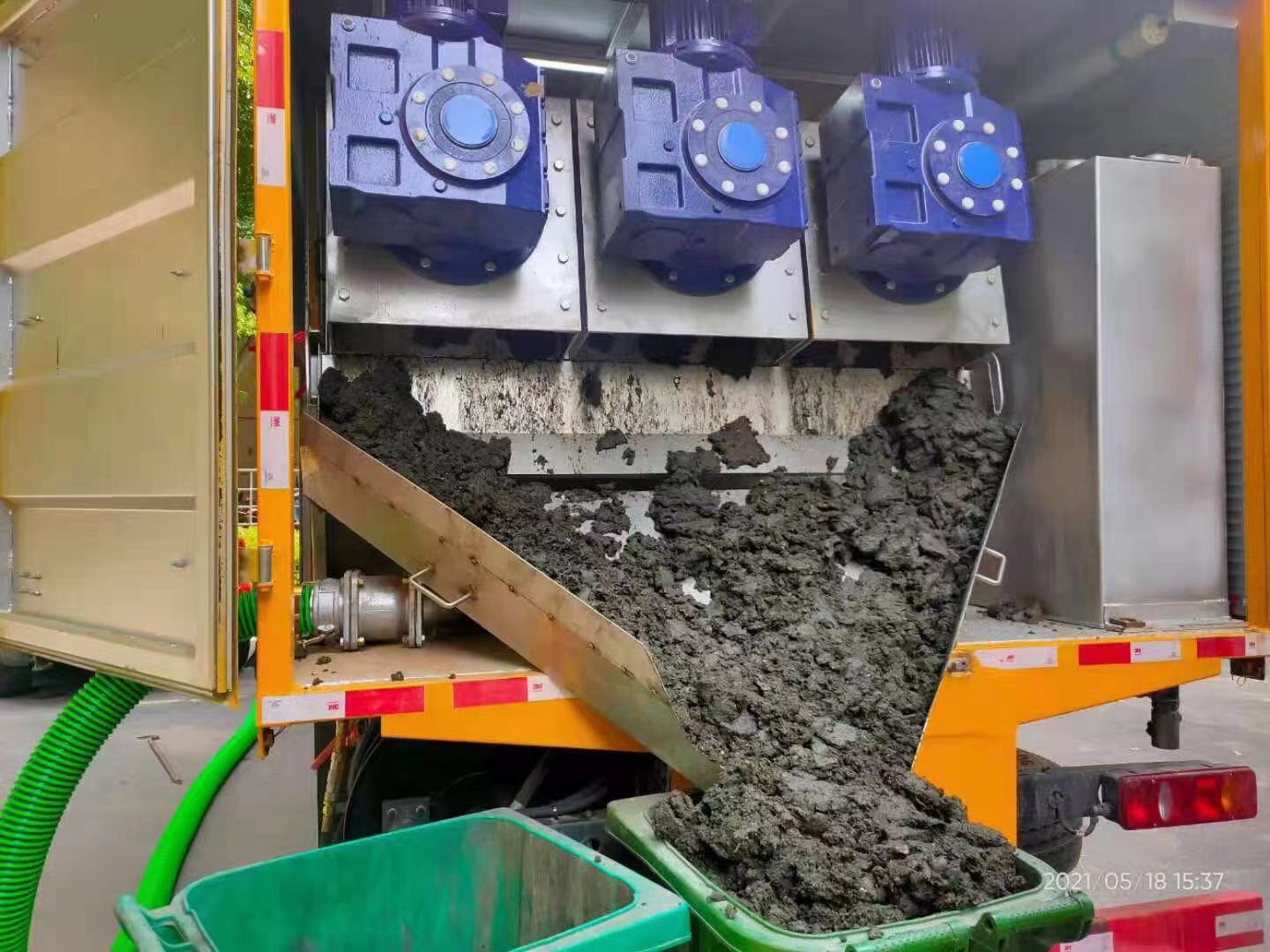 大朗化粪池清掏城市维护站-泥浆净化干湿分离处理